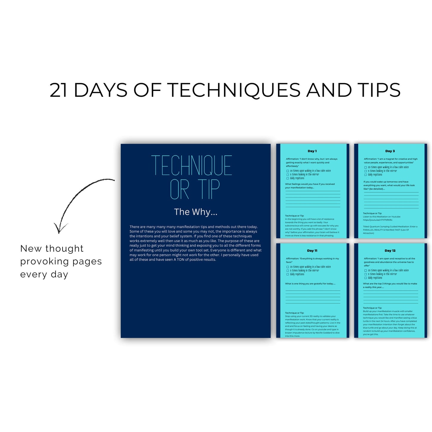 21-Day Manifestation Workbook